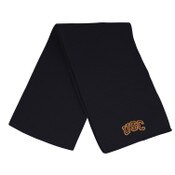 USC Trojans Black Frosty Knit Scarf